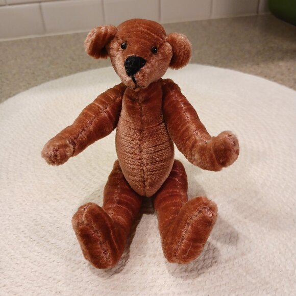 90's Vintage Miniature Fully Jointed Teddy Bear Bundle - Picture 15 of 16